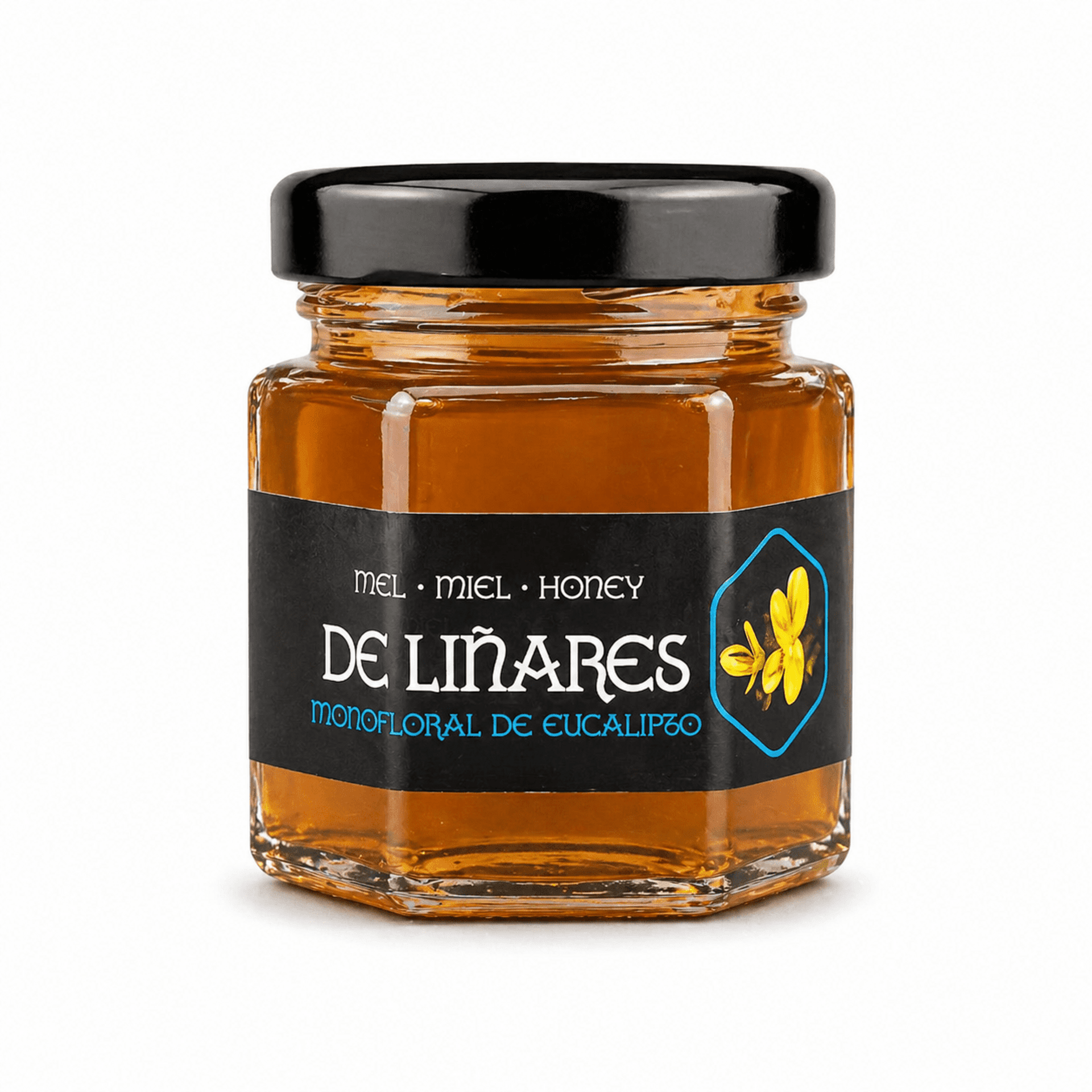Pack Degustación 4 Mieles en Tarros Hexagonales - Mel de Liñares - 7