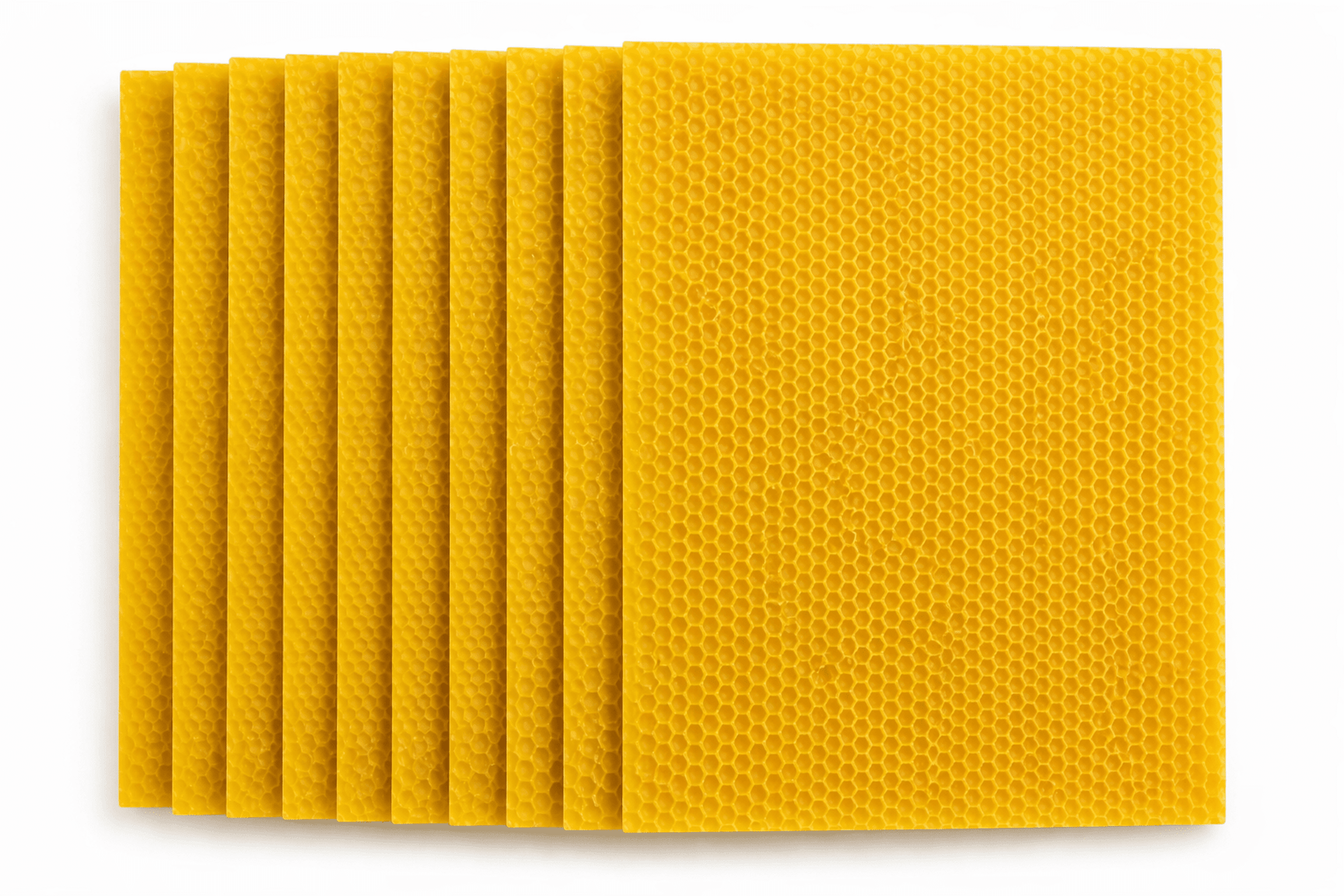 Láminas de Cera de Abeja Natural Amarilla · Apicultura y Velas - 8