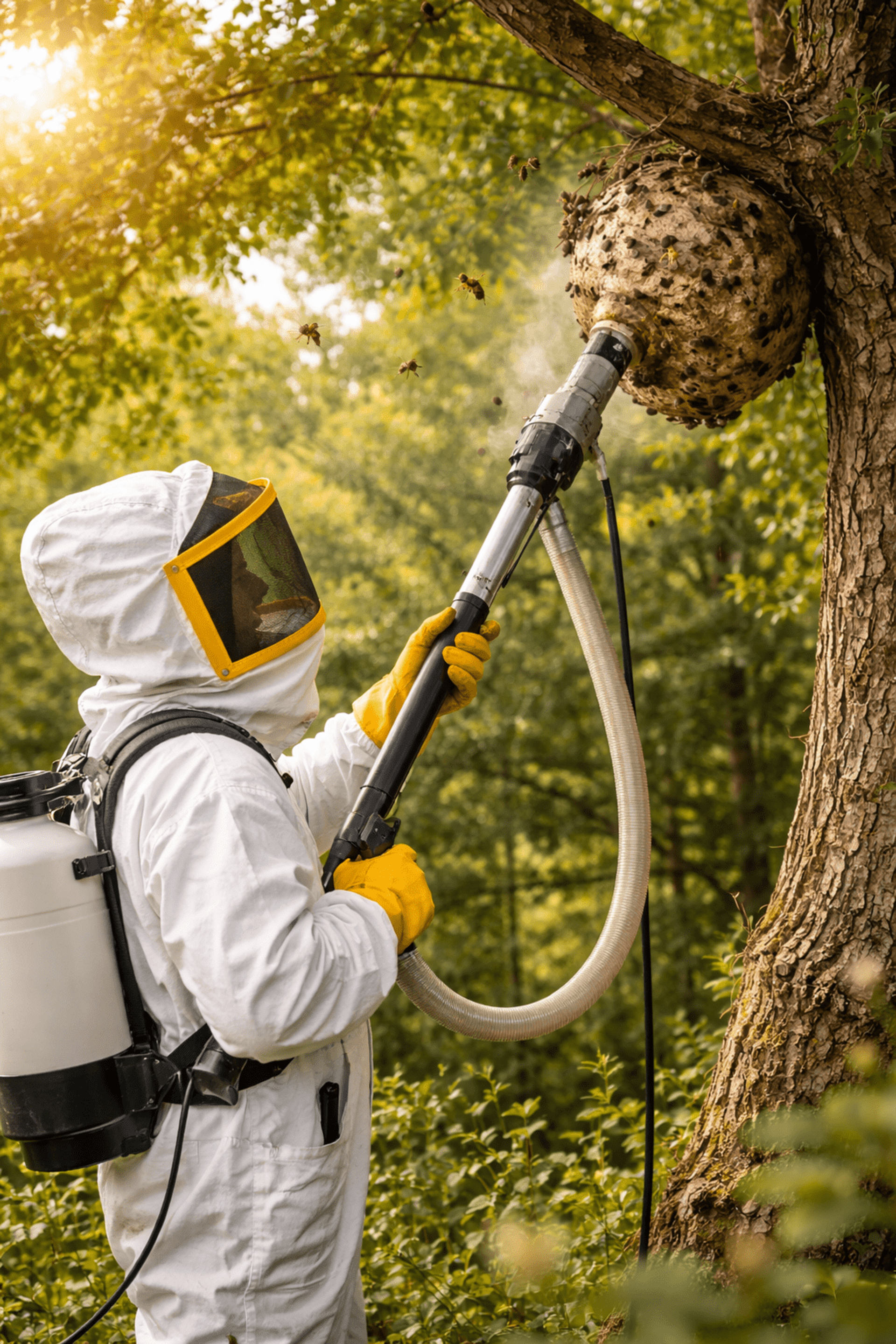 Retirada de Nidos de Avispa Velutina Servicio Profesional (Precio A Consultar) - 2