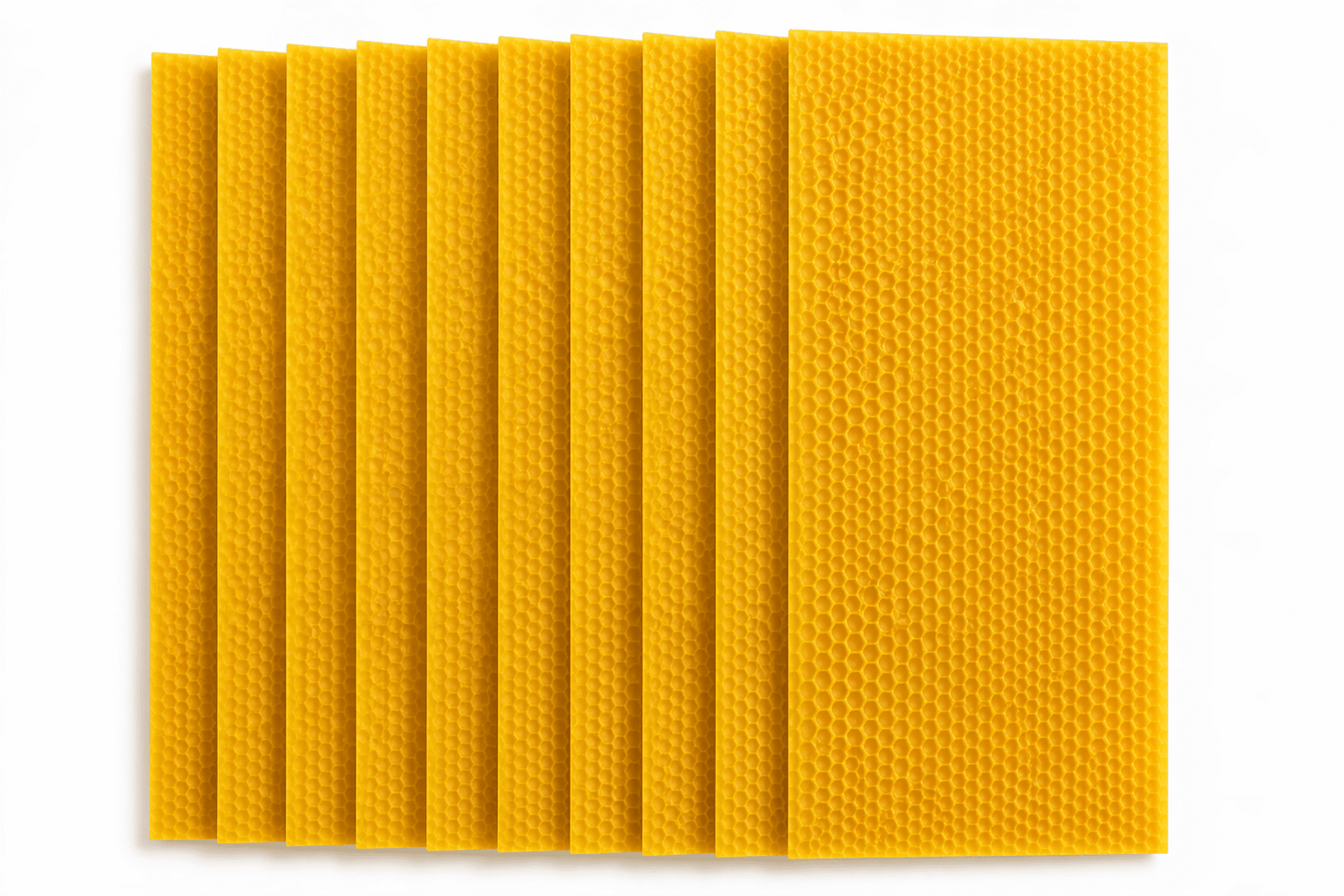 Láminas de Cera de Abeja Natural Amarilla · Apicultura y Velas - 4