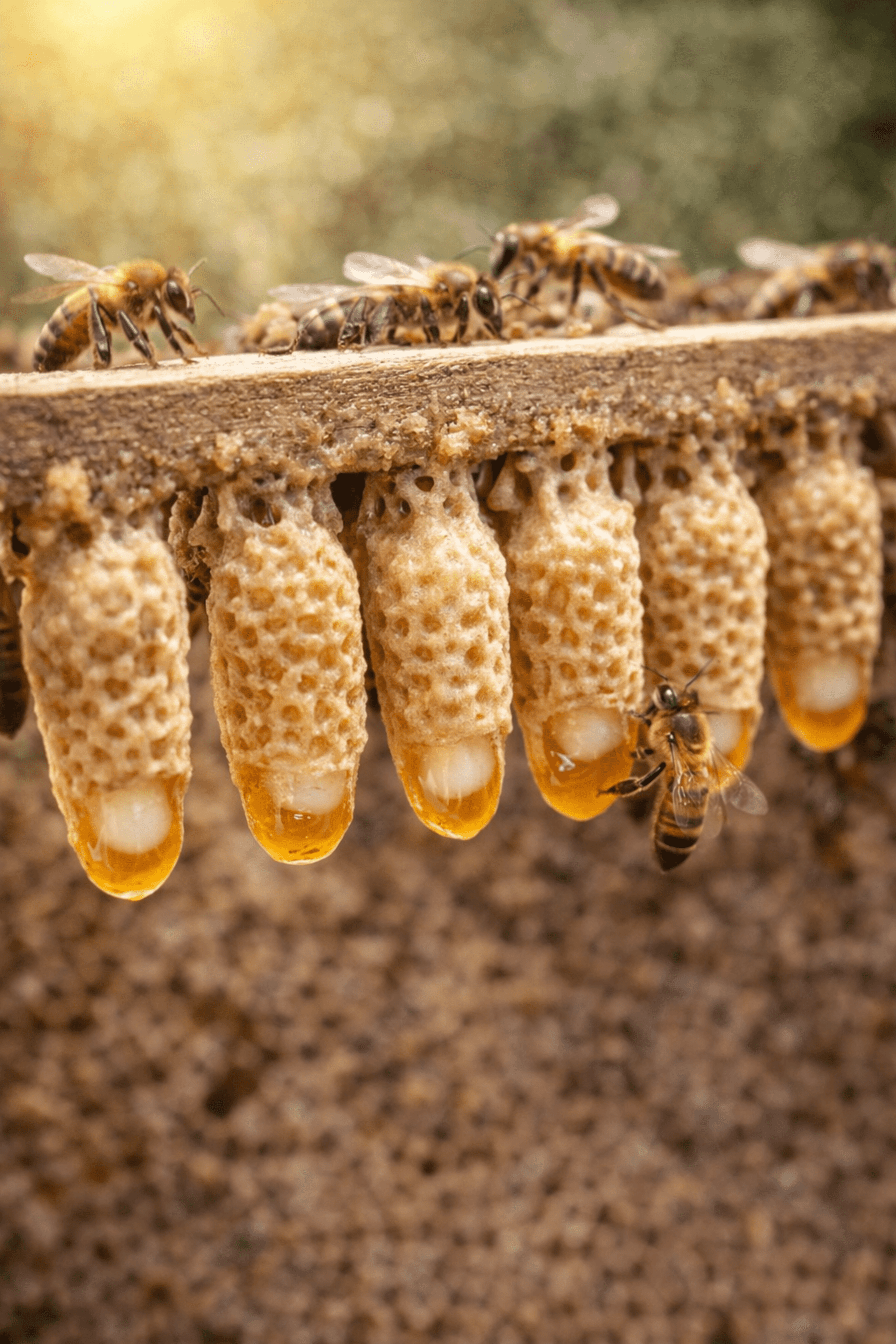 Celdas Reales de Abeja Seleccionadas Cría de Reinas (Precio A Consultar). - 2