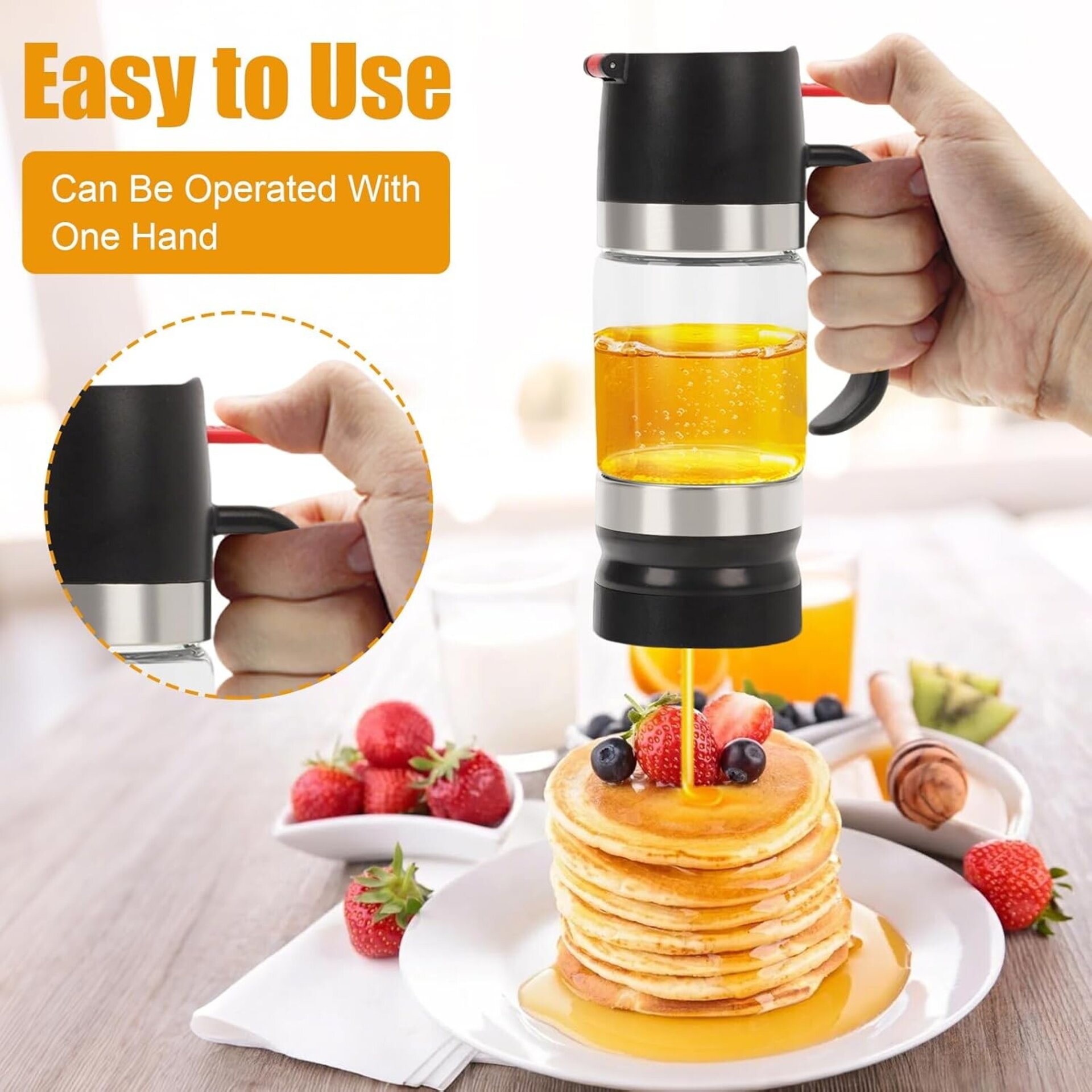 Dispensador de Miel Antigoteo (300 ml) con Gatillo - 2