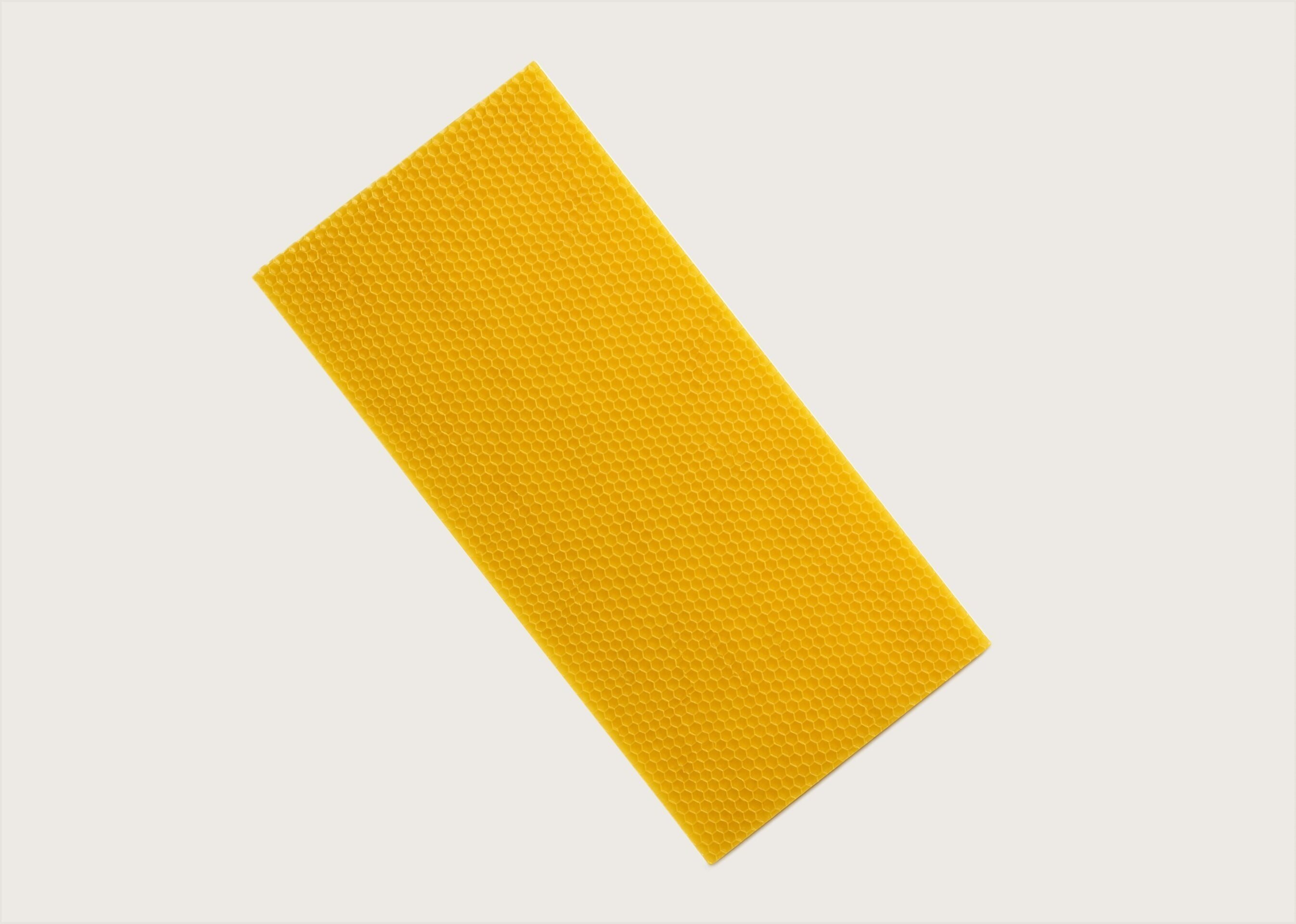 Láminas de Cera de Abeja Natural Amarilla · Apicultura y Velas - 1