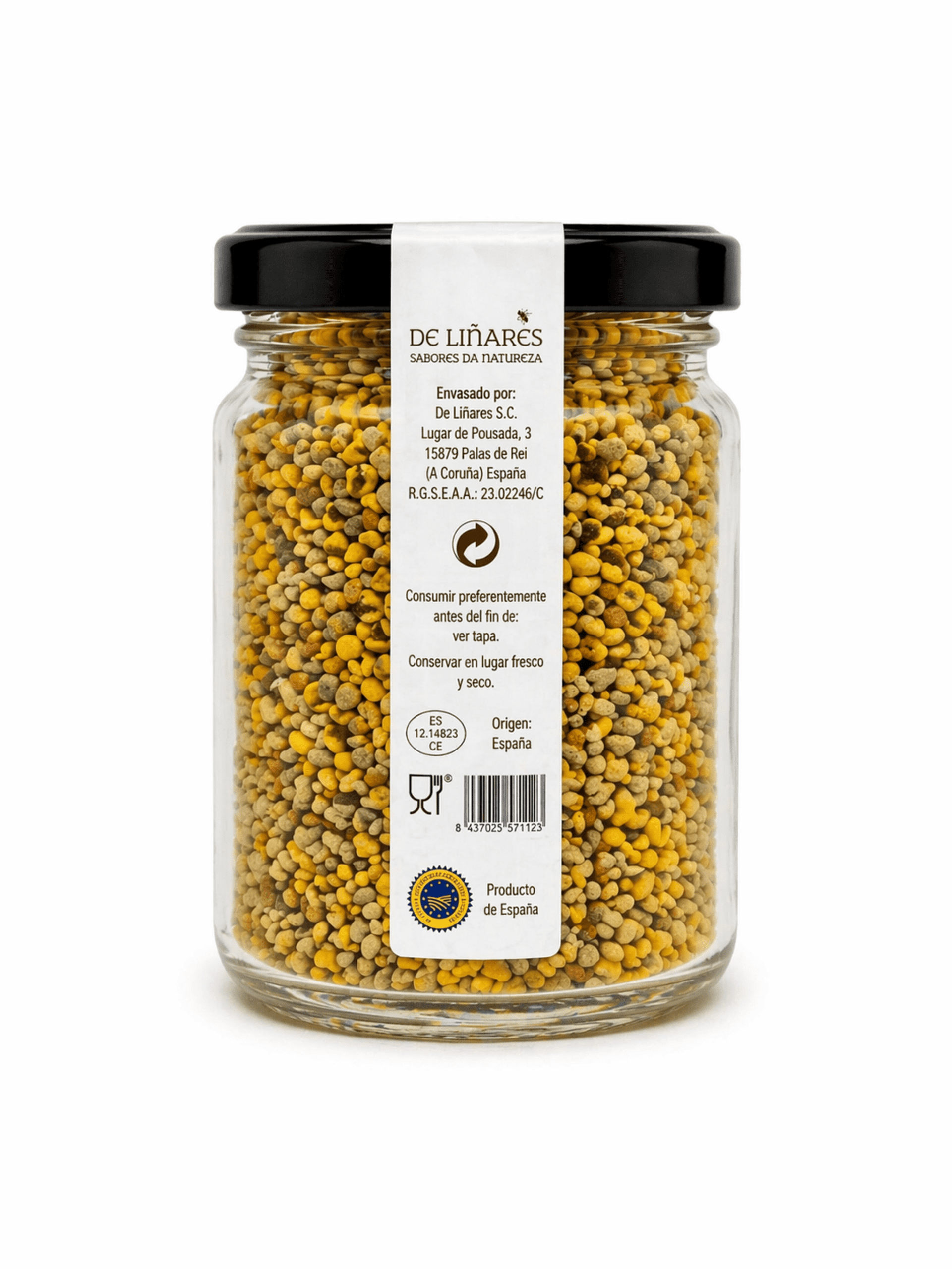 Mel de Liñares Polen Natural de Abeja - de castaño - 8