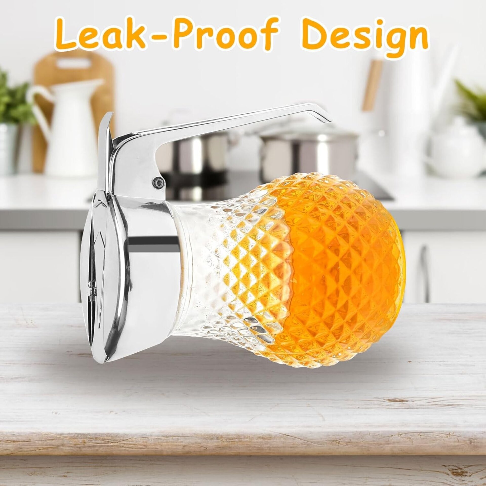 Tarro de Miel (250 ml) con Asa – Dispensador de Jarabe - 3