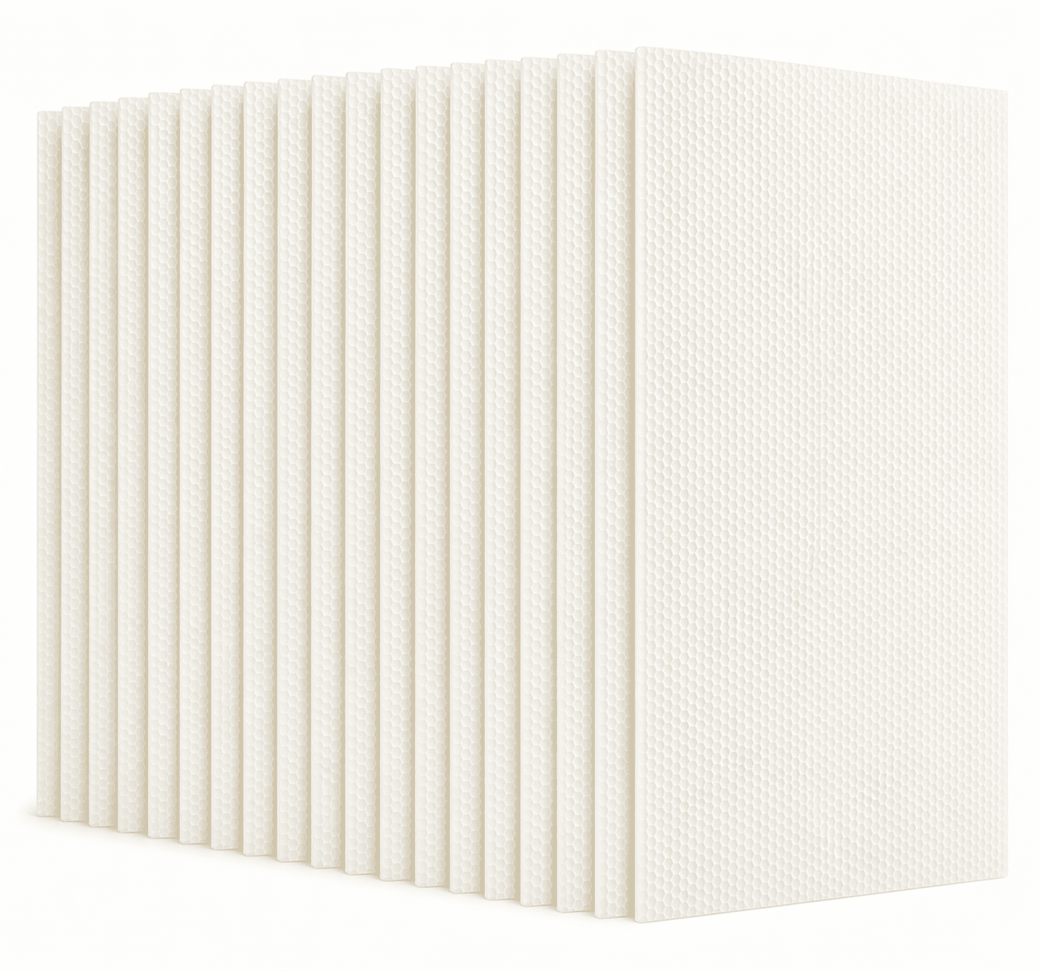 Láminas de Cera de Abeja Blanca Refinada · Alta Pureza - 9