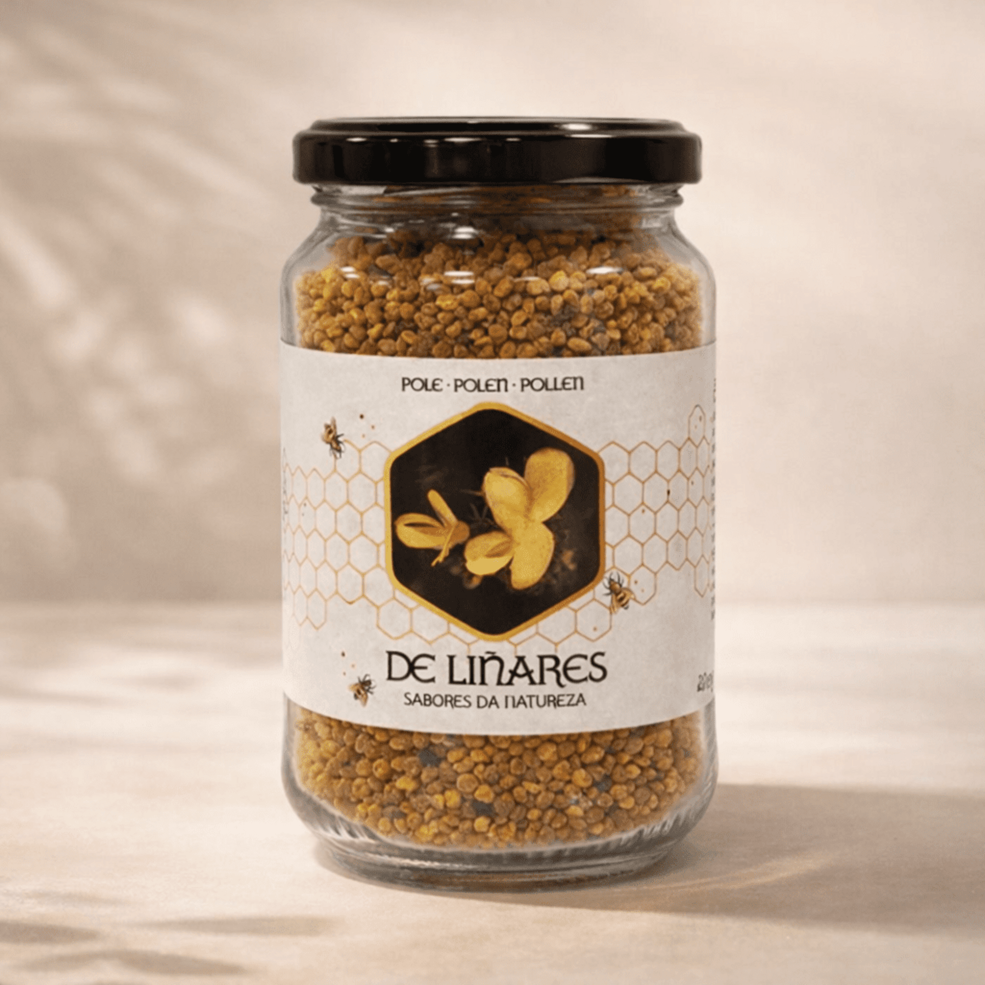 Mel de Liñares Polen Natural de Abeja - de castaño - 4