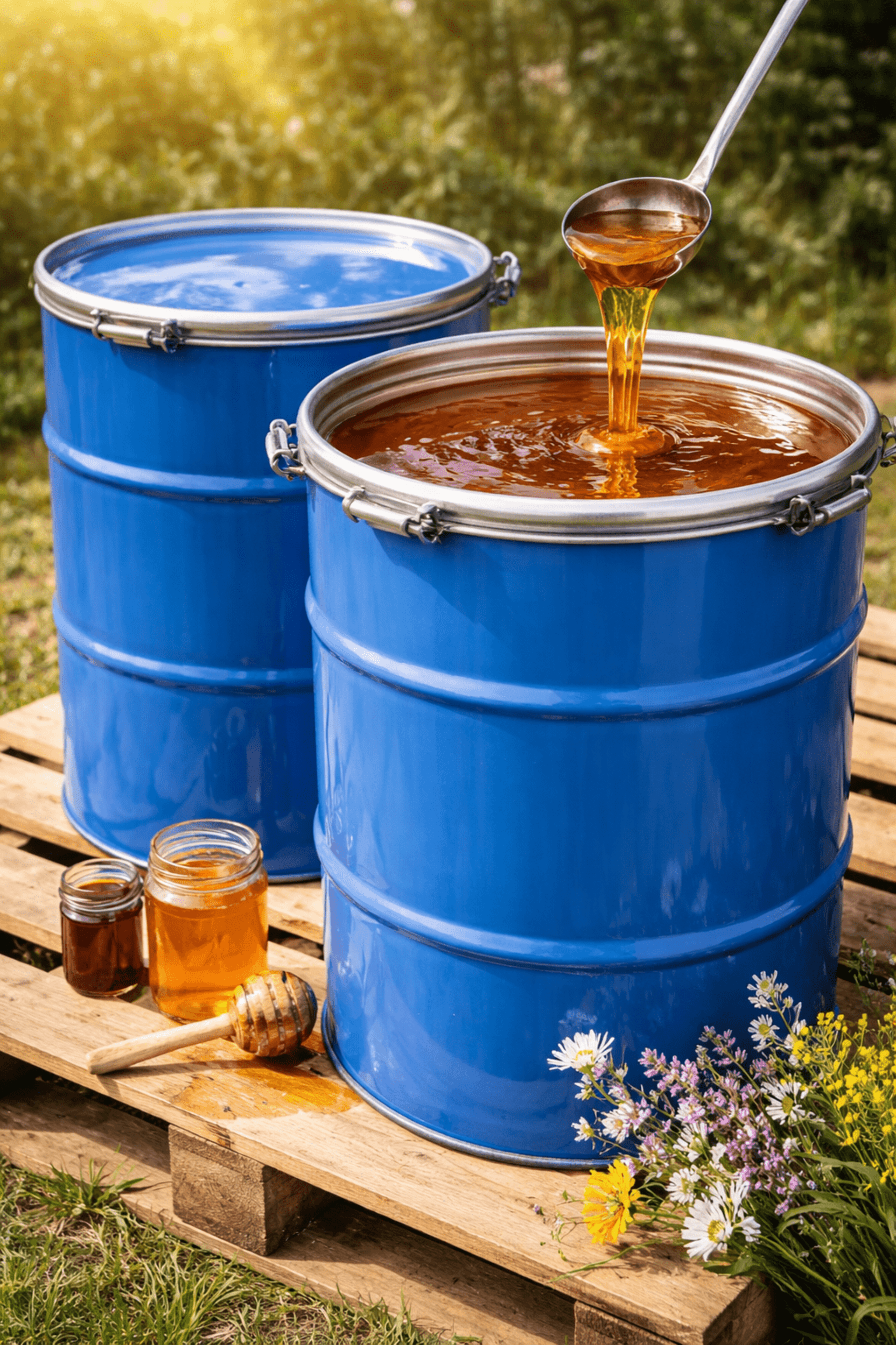 Miel Natural a Granel para Profesionales Bidones 300 kg y Cubos 20 kg - 2