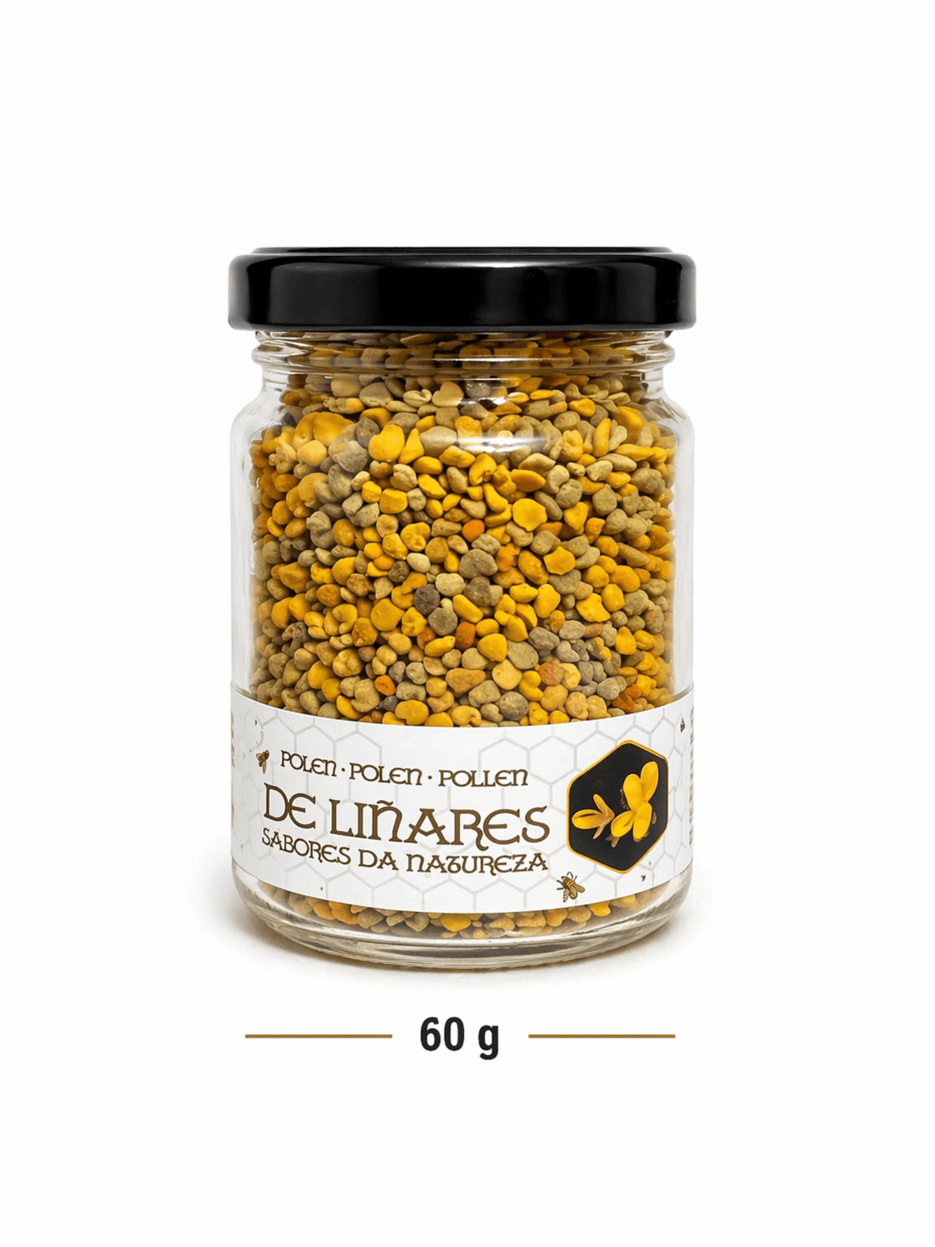 Mel de Liñares Polen Natural de Abeja - de castaño - 7