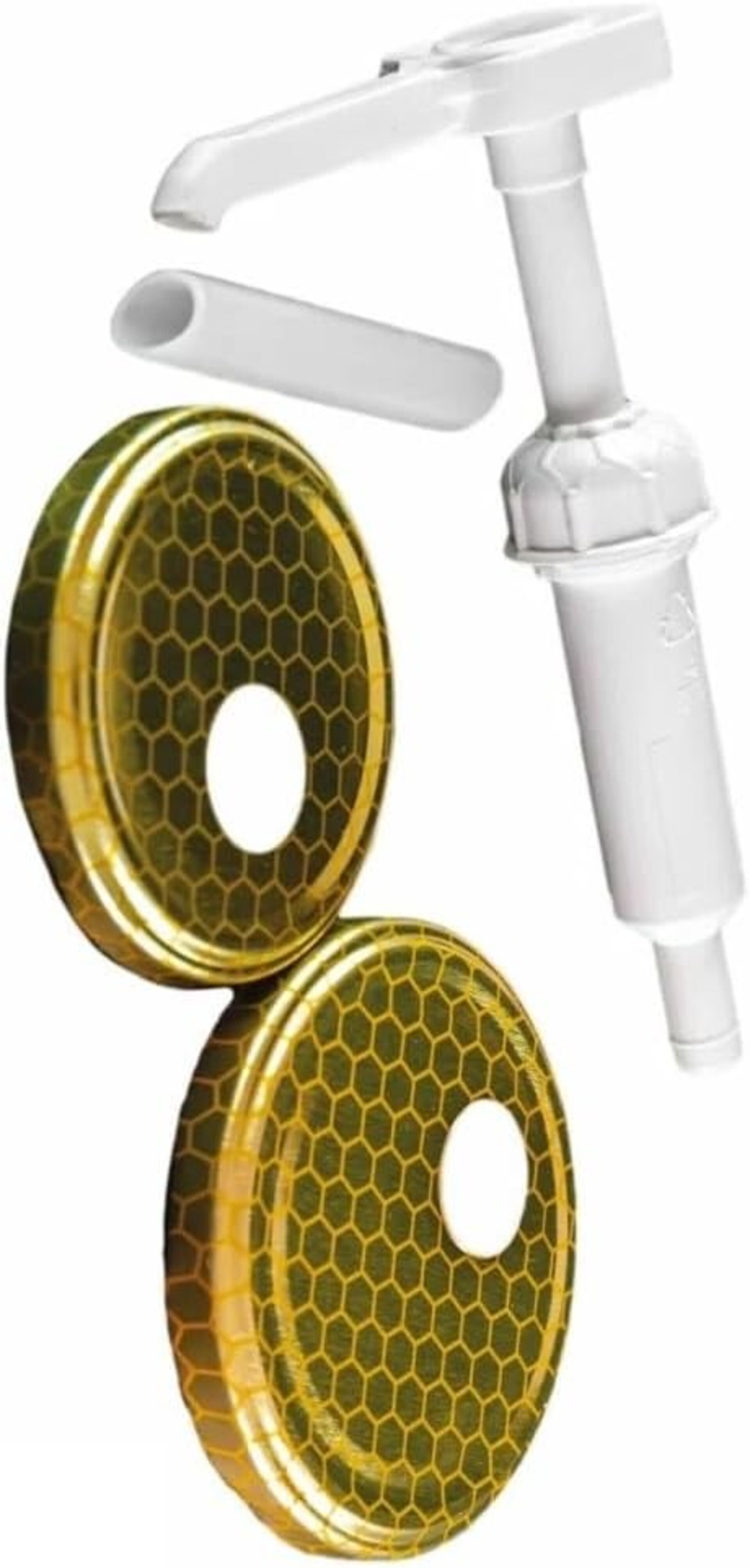 Kit Dispensador de Miel Profesional – Bomba Dosificadora con Tapas Adaptadas - 2