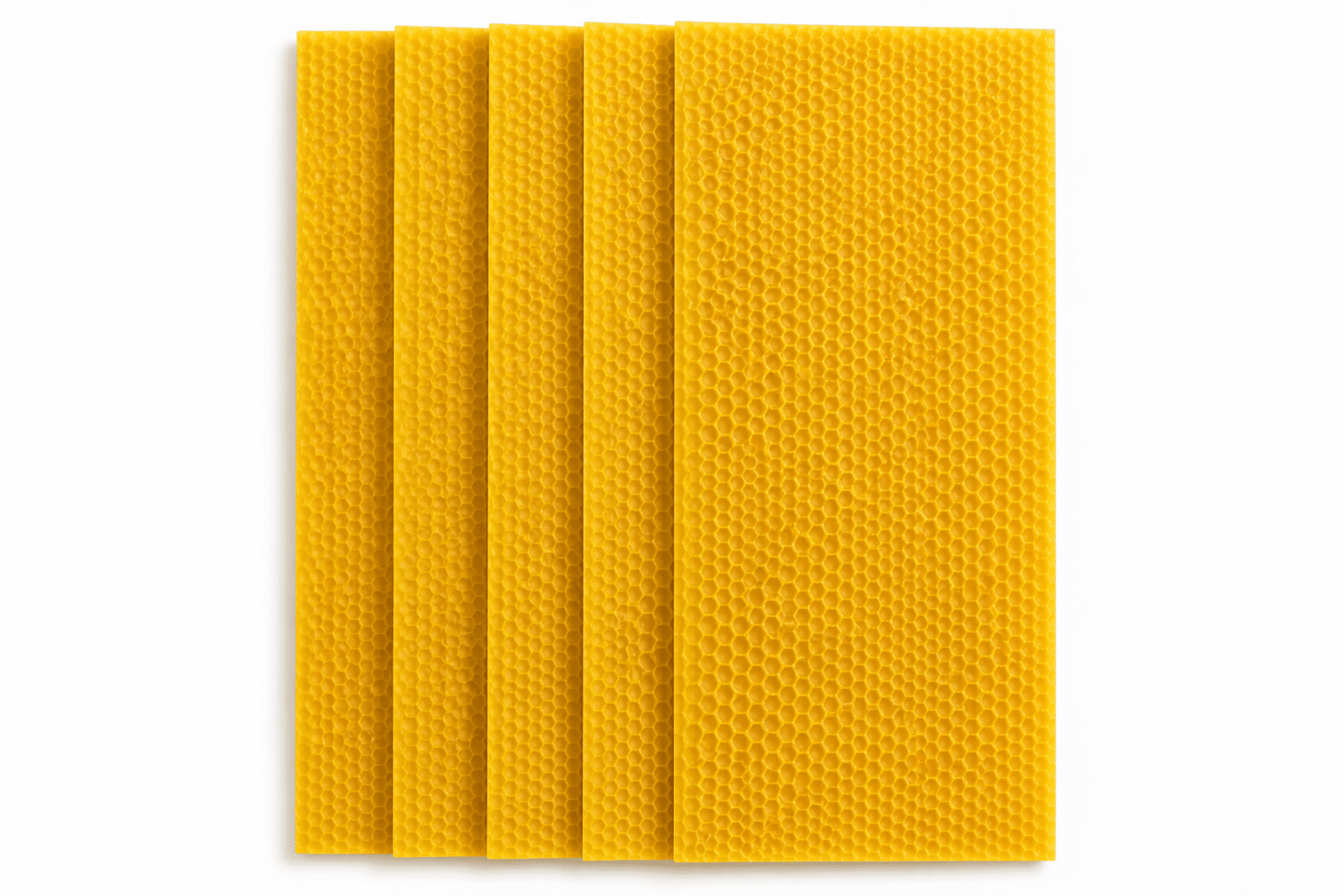 Láminas de Cera de Abeja Natural Amarilla · Apicultura y Velas - 3