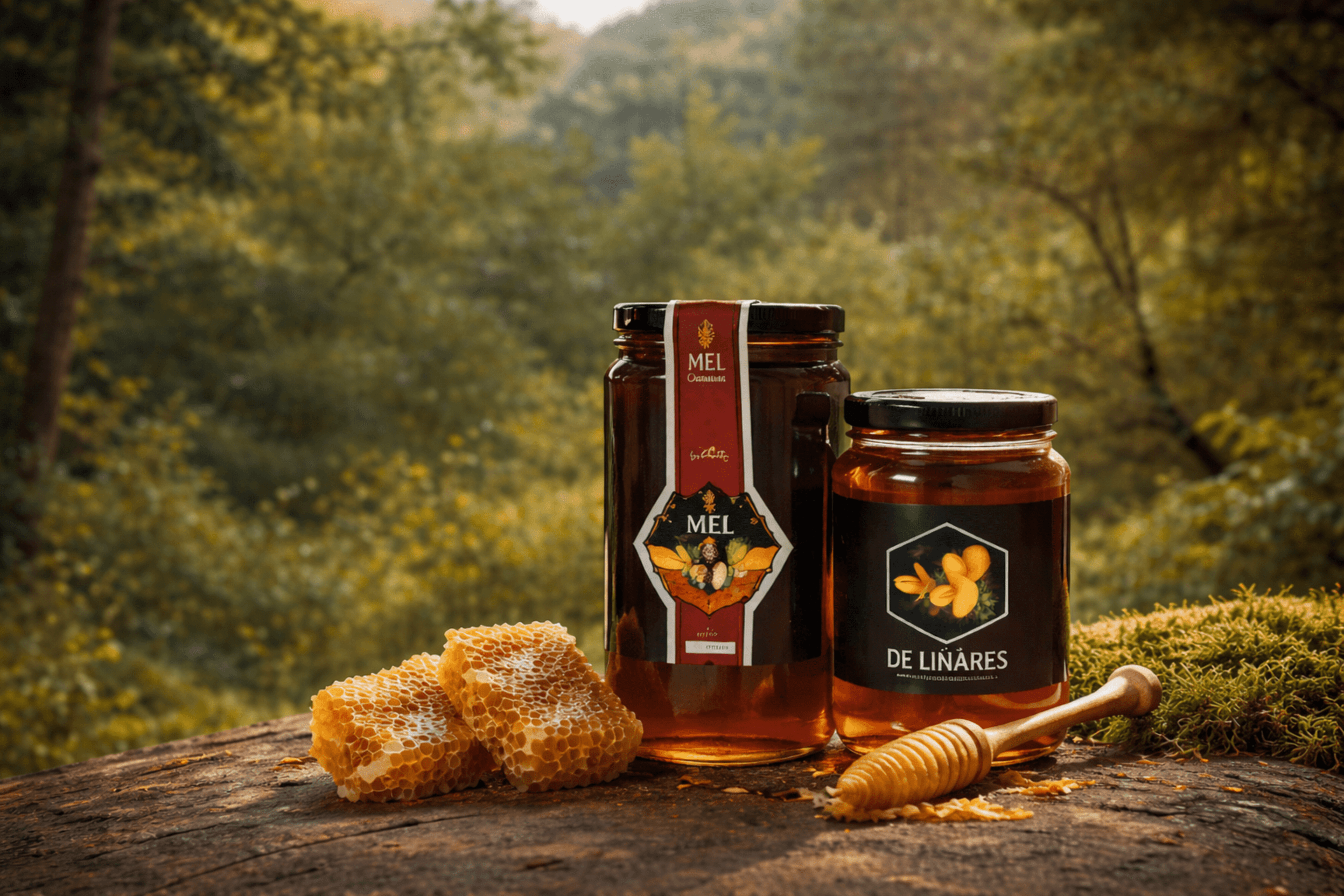 MIEL NATURAL DE LOS BOSQUES DE GALICIA